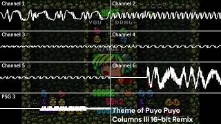 Theme of Puyo Puyo Columns III 16bit Remix [upl. by Corson]