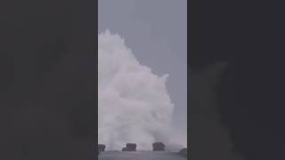 Typhoon Gaemi isn’t a joke  Mature audience please stay indoors🤯😵‍💫 typhoon nature taiwan [upl. by Nhguavaj402]