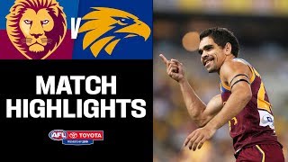 Brisbane v West Coast Highlights  Round 1 2019  AFL [upl. by Ntsud805]