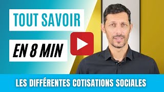 Gestion de la paie  tout sur les différentes cotisations sociales en 8 minutes [upl. by Naerda]