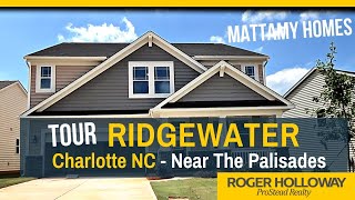 Ridgewater Houses for Sale Mattamy Homes Charlotte NC 28278 Subdivision [upl. by Auqeenahs]