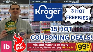 15 HOT KROGER COUPONING DEALS THIS WEEK  3 HOT KROGER FREEBIES  050124  050724 [upl. by Elleimac]