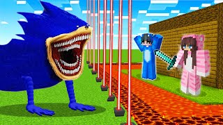 Shin Sonic VS The Most Secure Minecraft Base [upl. by Ecilegna]