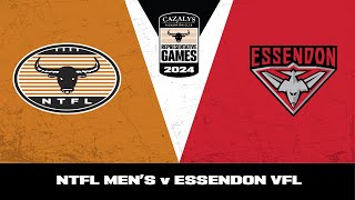 NTFL Mens v Essendon VFL 2024 Cazalys Representative Match [upl. by Dierolf175]