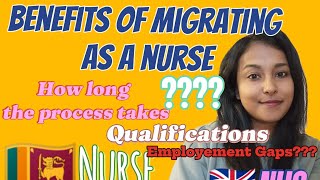 Benefits of Migrating as an NHS nurse 🇱🇰🇬🇧uknursing uk srilankan vlog ielts [upl. by Ravahs]