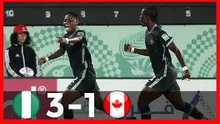 NIGERIA VS CANADA31U20 WOMENS WORLD CUPGOALSampHIGHLIGHTS [upl. by Arutnev]