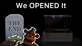 THE END of FNAF 4’s Secret Box ITS OPEN [upl. by Selene873]