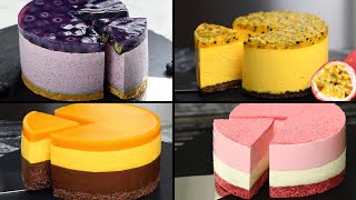 4 best no bake cheesecakes recipes [upl. by Ecidnacal]