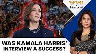 Harris Says US Ready to Turn Page on Trump in First interview  vantage with Palki Sharma [upl. by Euqor41]