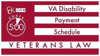 VA Disability Pay Dates 2023 VA Payment Schedule [upl. by Agiaf]