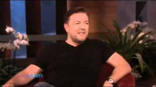 Ricky Gervais Gets Ready for the Golden Globes [upl. by Airpal637]