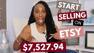 How To Start an Etsy Shop  Selling on Etsy for Beginners  Etsy Side Hustle  Step by Step Tutorial [upl. by Shuler428]