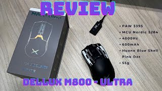 A melhor versão de um dos mouses mais vendidos  Dellux M800 Ultra [upl. by Schaumberger]