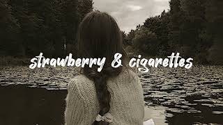 strawberry amp cigarettes  Troye Sivan  speed up [upl. by Tteragram]