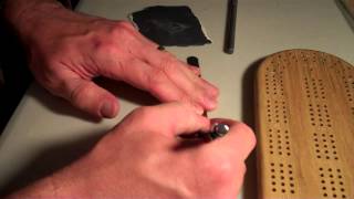 Making a Cribbage Board Part 2 [upl. by Enitsenrae]