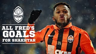 All goals by Fred for Shakhtar [upl. by Jessika]