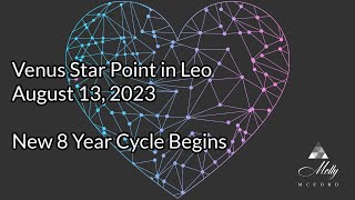 New Venus Beginnings with Venus Star Point in Leo  2023 Astrology [upl. by Sreip]