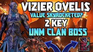 VIZIER OVELIS  2 Key UNM Clan Boss  Presets Value SURGE  Spider 25  Raid Shadow Legends [upl. by Sorgalim803]