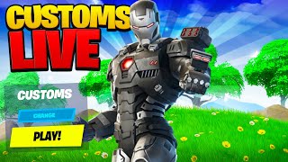 FORTNITE CUSTOMS FASHION SHOW LIVE  CUSTOM MATCHMAKING SCRIMS [upl. by Anoj]