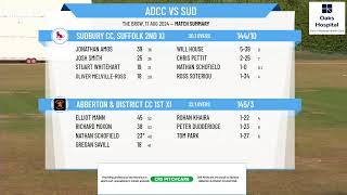 Abberton amp District CC 1st XI v Sudbury CC Suffolk 2nd XI [upl. by Wadell335]