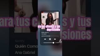 Ana Gabriel quien como tu [upl. by Lotsirhc]