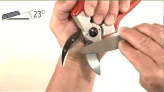 FELCO sharpening  onehand [upl. by Templa71]