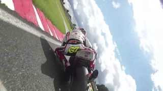 Onboard with Josh Brookes RD7 Oulton Park race two [upl. by Esina388]