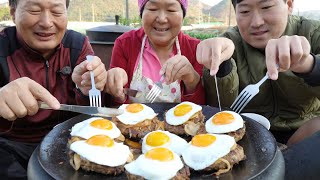 반죽부터 소스까지 직접 만든 수제 함박스테이크 Handmade Hamburger Steak 요리amp먹방  Mukbang eating show [upl. by Hartfield763]