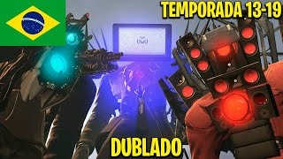 skibidi toilet 39  59 dublado DaFuqBoom temporada 1319 [upl. by Jardena272]