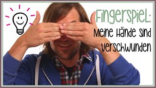 Meine Hände sind verschwunden  Fingerspiele mit herrH [upl. by Euqinahs]