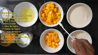 Recetas con Bienestarina Postre de Mango [upl. by Kieryt842]