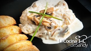 Prepara un delicioso pollo a la crema de champiñones con Campbells y ¡Olvídate del delivery [upl. by Kenzie221]