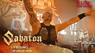 SABATON  Uprising Live  The Great Tour  Warsaw [upl. by Evangelist]