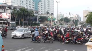 Jakarta Rush Hour Traffic September 2013 [upl. by Yatzeck]