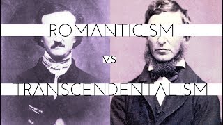 American Renaissance Literature Romanticism vs Transcendentalism [upl. by Sidonnie]