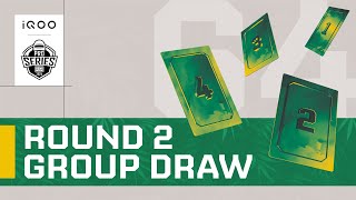 ROUND 02 GROUP DRAW LIVE  iQOO BMPS 2024 [upl. by Inohs834]