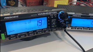 Is this the most advanced CB Radio ever President Washington AM FM SSB 10 Meter Radio [upl. by Eiramit347]