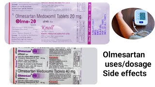 Olmo 20  olmesartan medoxomil tablet up in hindi [upl. by Rasla48]