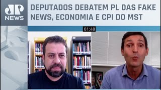 Guilherme Boulos e Tomé Abduch debatem principais temas da política nacional veja na íntegra [upl. by Paula]