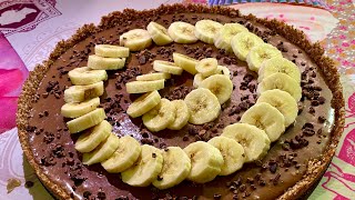 Tarte Chocolat Banane 🍌 🧚 [upl. by Jeno]