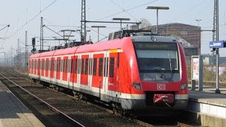 Sound SBahnTriebzug BombardierAlstom ET 422  DB Regio AG [upl. by Nojram]