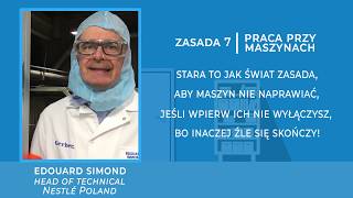 10 Zasad Bezpieczeństwa  Nestle Polska SA [upl. by Nylhtiak]