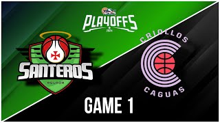 BSN  Santeros de Aguada vs Criollos de Caguas SomosLaPresión [upl. by Kesia]