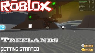 Roblox Lets play Treelands Ep 1 Getting started [upl. by Meek]