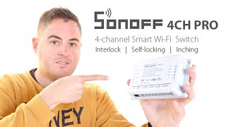 Sonoff 4 CH Pro V2  Interruptor conmutador  Smart Switch WIFI [upl. by Elaina]