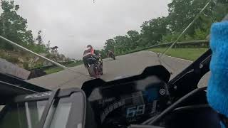 CycleSmith Track Days PalmerRemlap 52724 wet conditions [upl. by Tamis855]