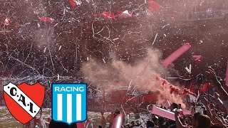 Independiente 2  Racing 1  Compilado de la Hinchada  VOLVIÓ TU PAPÁ [upl. by Oahc]