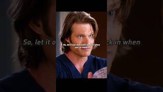 Putting yourself in their shoes is the only way to comfort them greysanatomy shorts viralvideo [upl. by Sumahs]