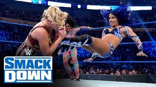 Naomi amp Lacey Evans vs Bayley amp Sasha Banks SmackDown March 6 2020 [upl. by Rosita174]