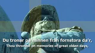 National Anthem of Sweden  quotDu gamla du friaquot [upl. by Pacheco]